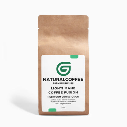 Mushroom Coffee Fusion - Lion’s Mane & Chaga 4oz