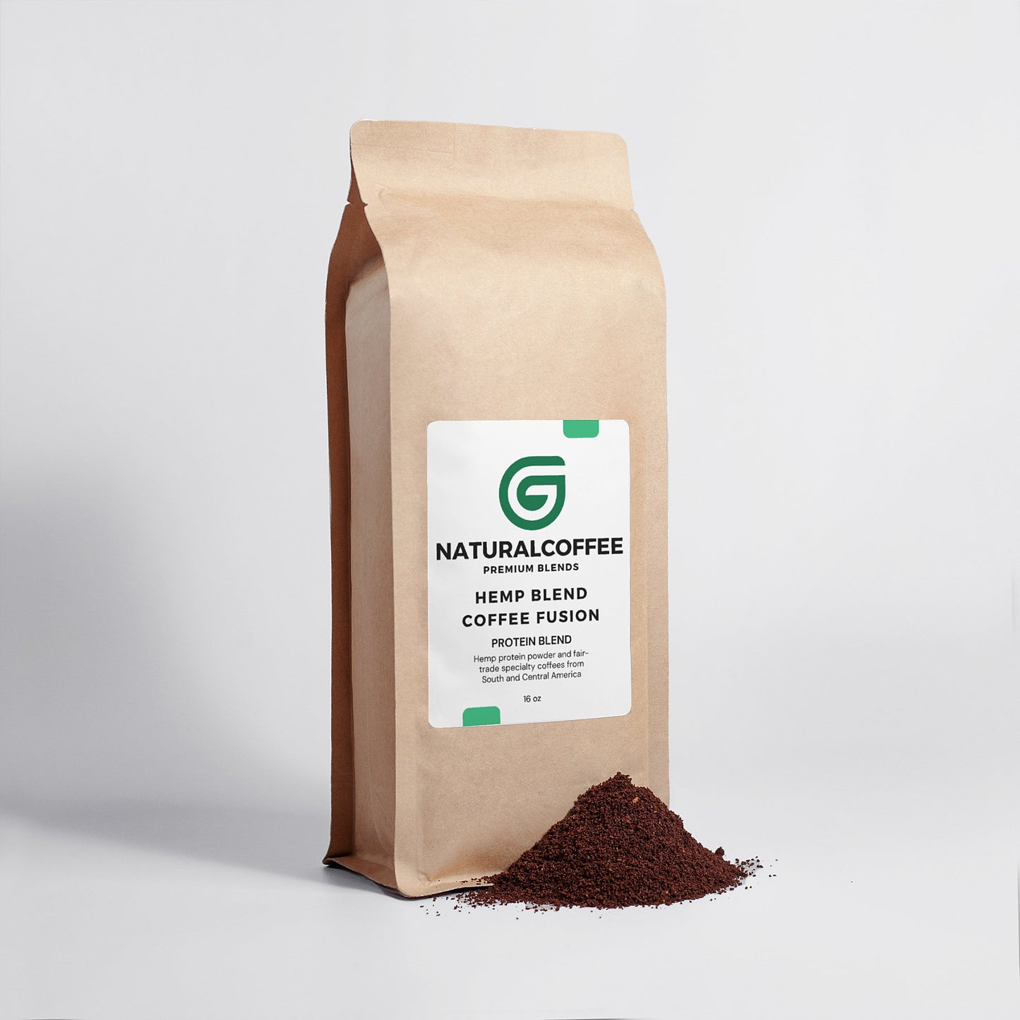 Hemp Coffee Blend - Medium Roast 16oz